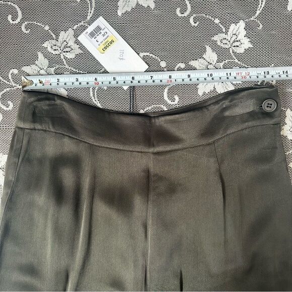 Sita Murt  High Waisted Wide Leg Satin Flowy Pants - Picture 13 of 16